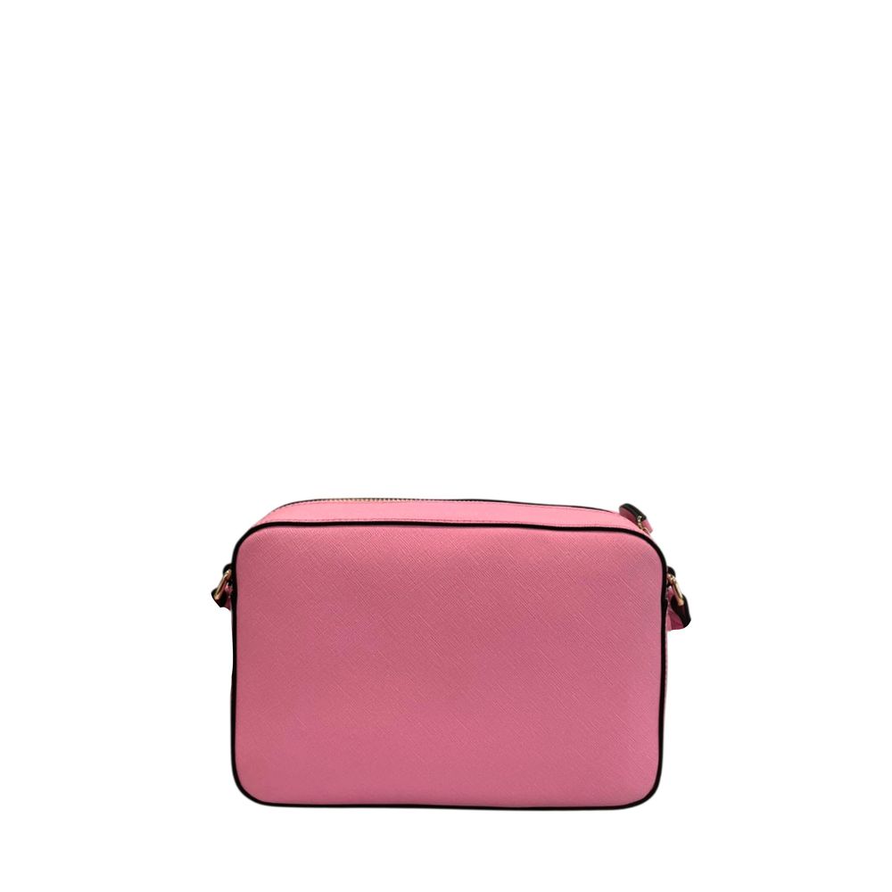 Twinset Pinke Damen-Umhängetasche aus PU