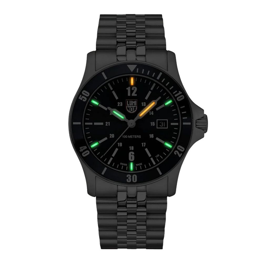 Luminox Grey Stainless Steel Sports Watch