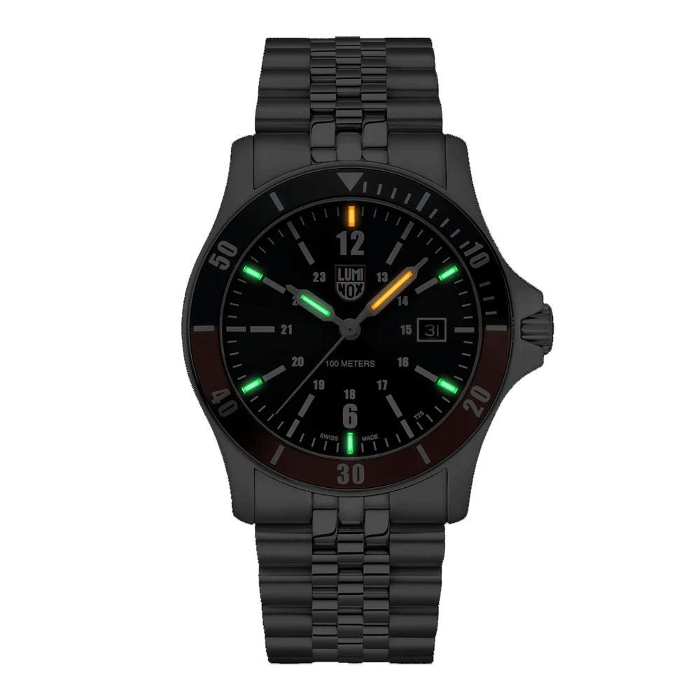 Luminox Grey Stainless Steel Sport Watch