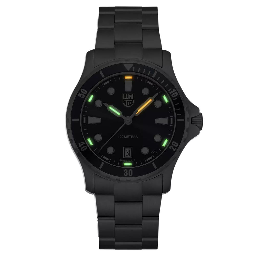 Luminox Grey Stainless Steel Sports Watch