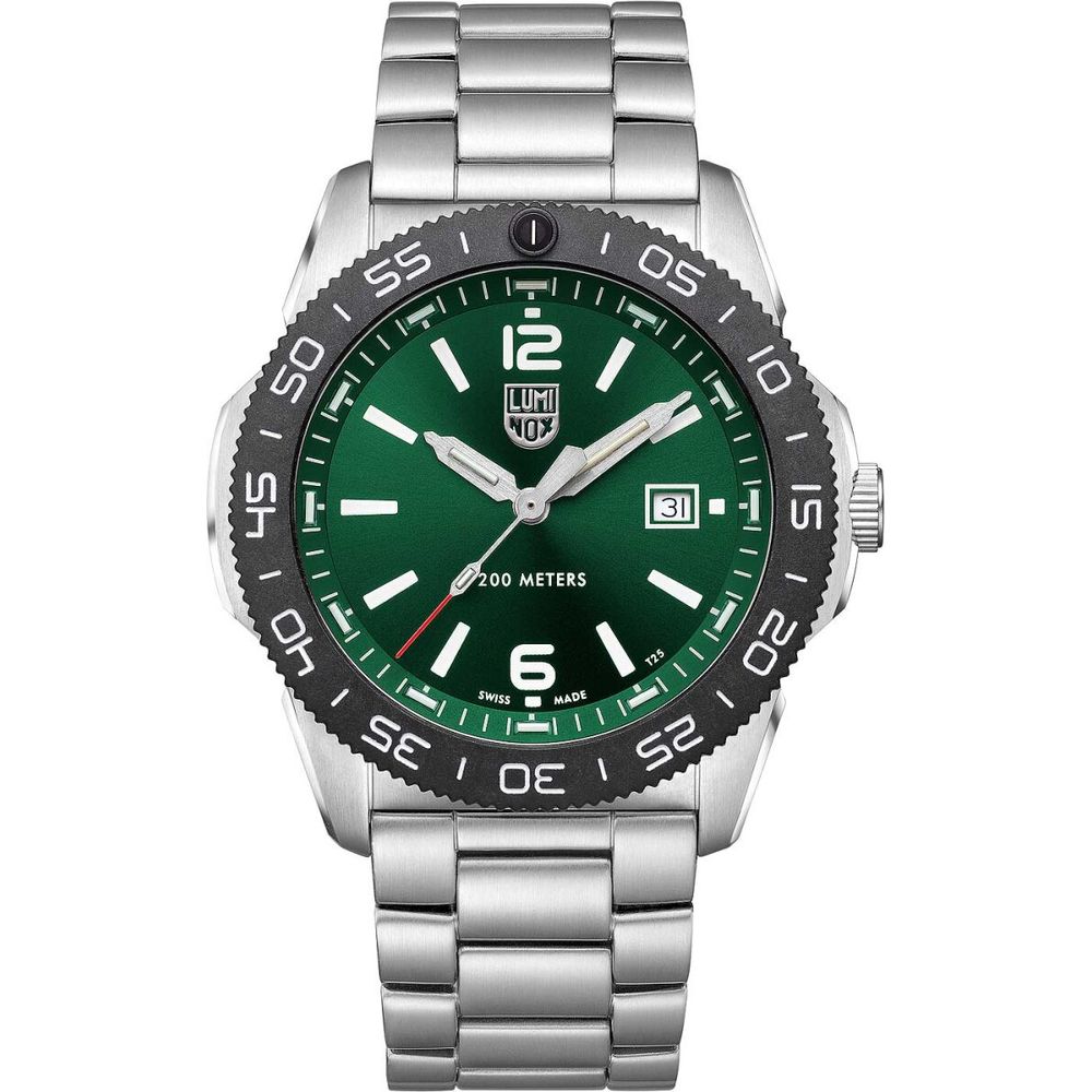 Luminox Grey Stainless Steel Sports Watch