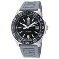 Luminox Graue Gummi-Sportuhr