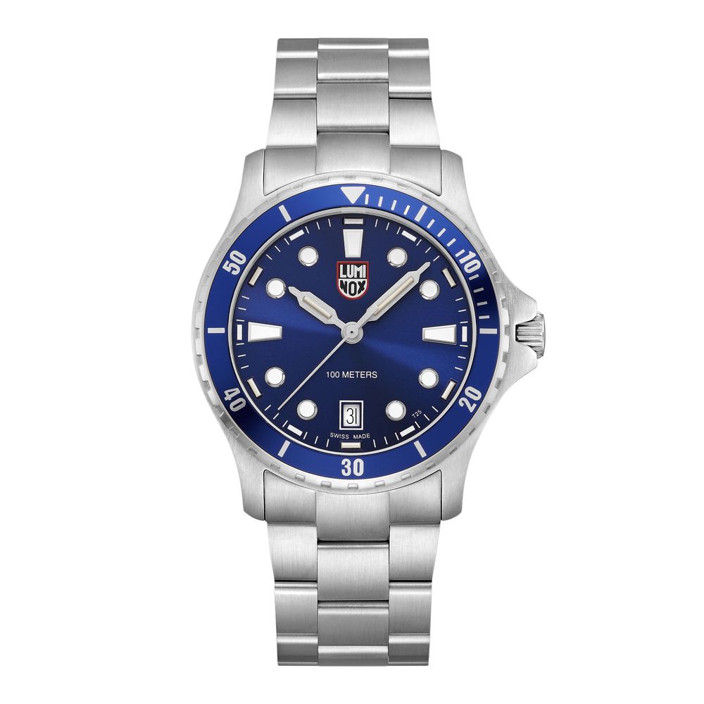 Luminox Grey Stainless Steel Sports Watch