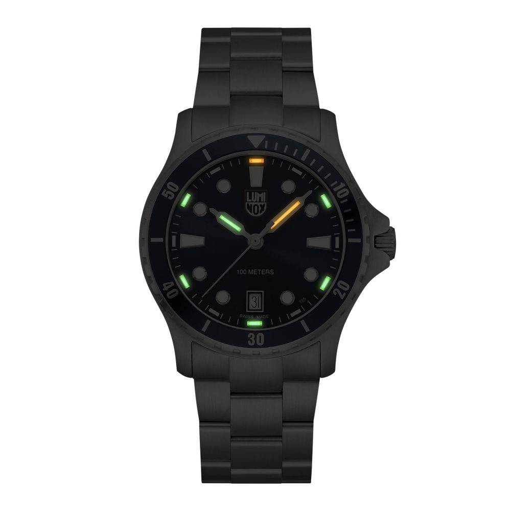 Luminox Grey Stainless Steel Sports Watch
