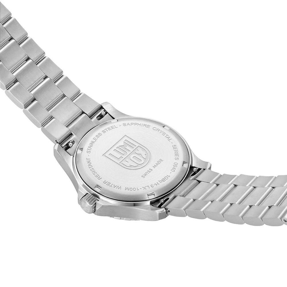 Luminox Grey Stainless Steel Sports Watch