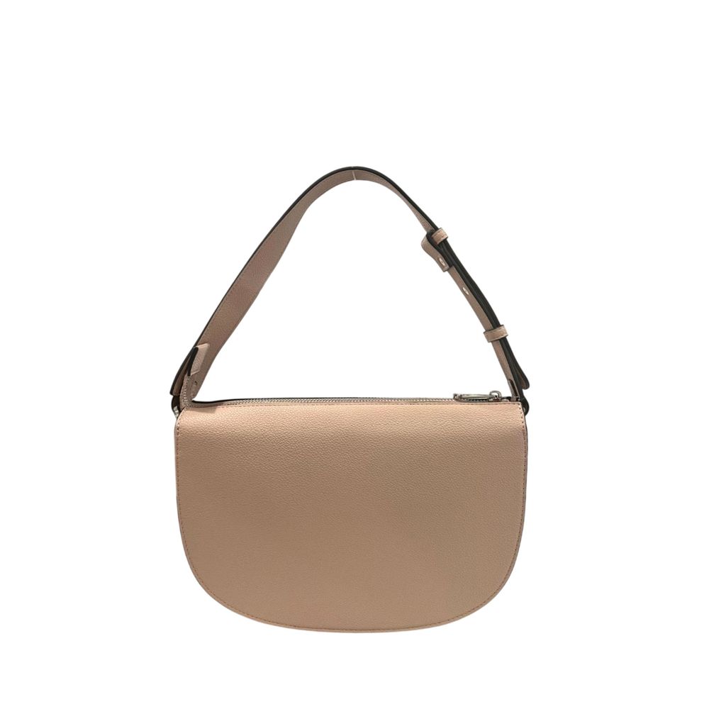 Twinset Pink PU Women's Shoulder Bag
