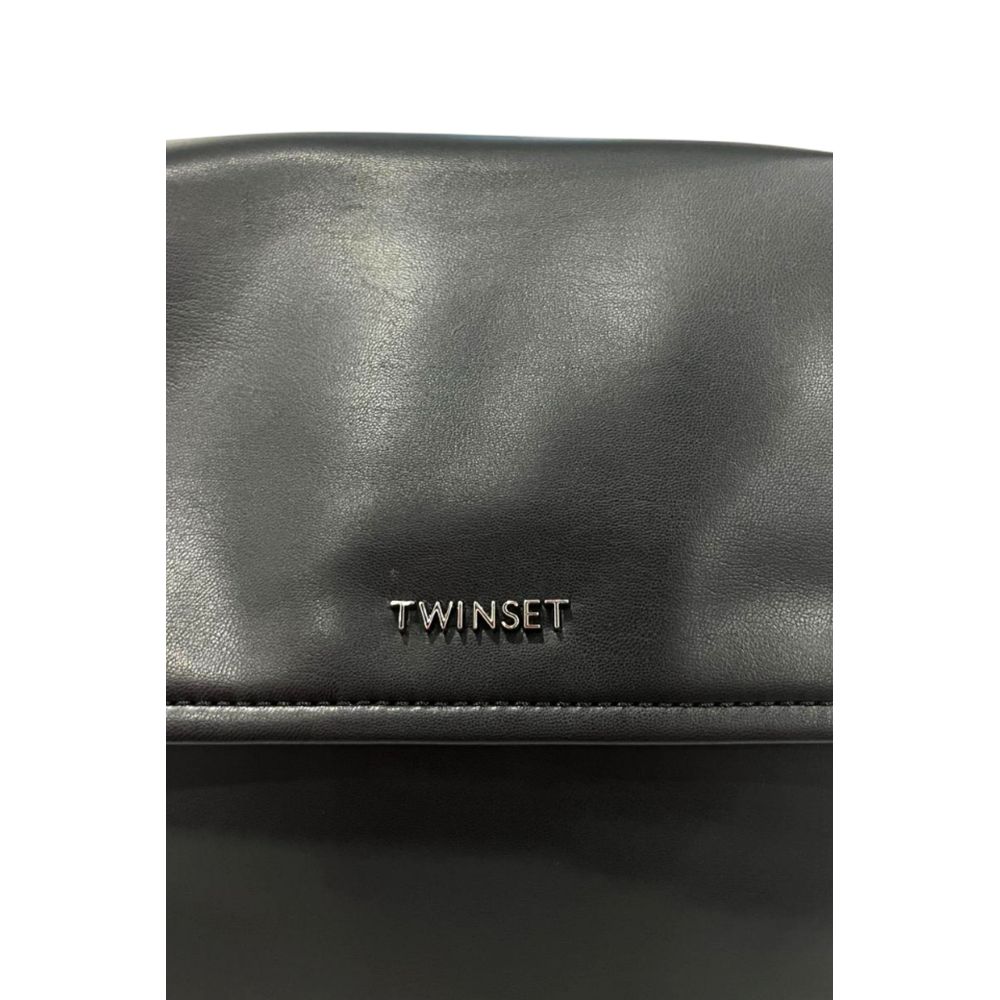 Twinset Black Women's PU Handbag
