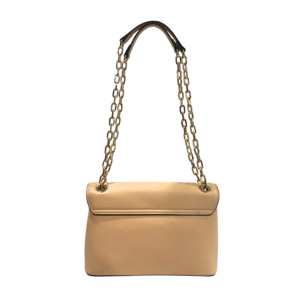 Twinset Pink PU Women's Shoulder Bag