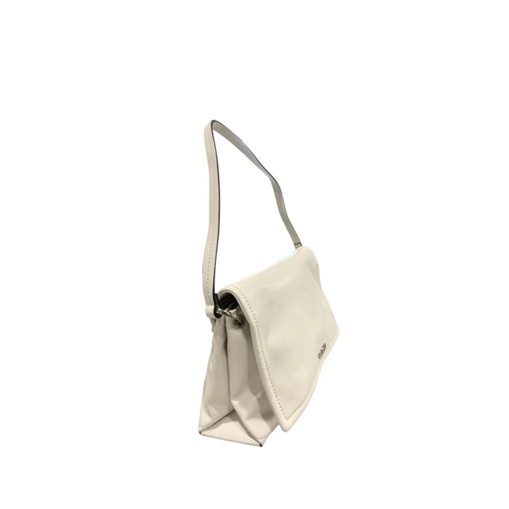Twinset Women's White PU Shoulder Bag
