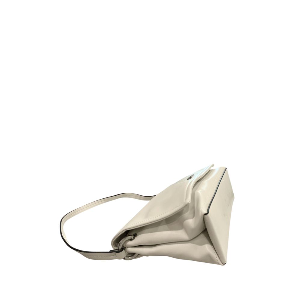 Twinset Women's White PU Shoulder Bag