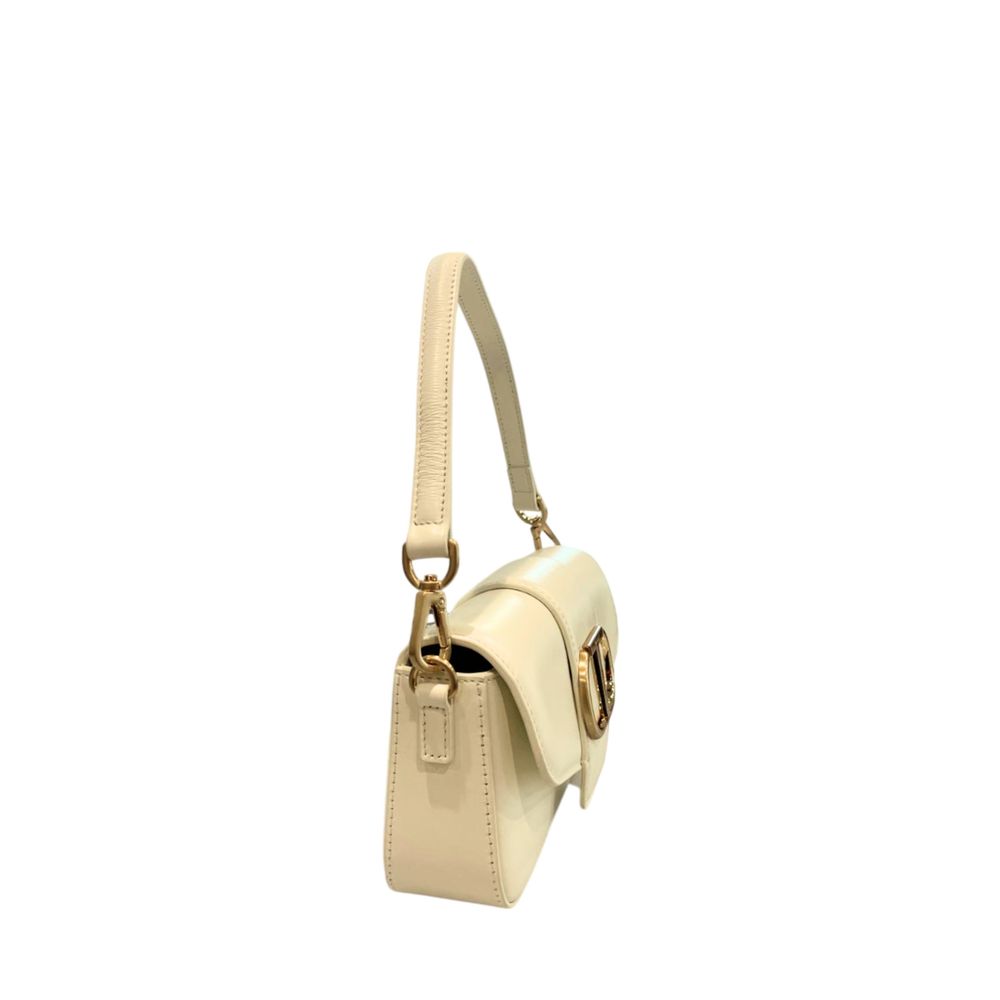 Twinset Weiße Clutch aus Polyethylen