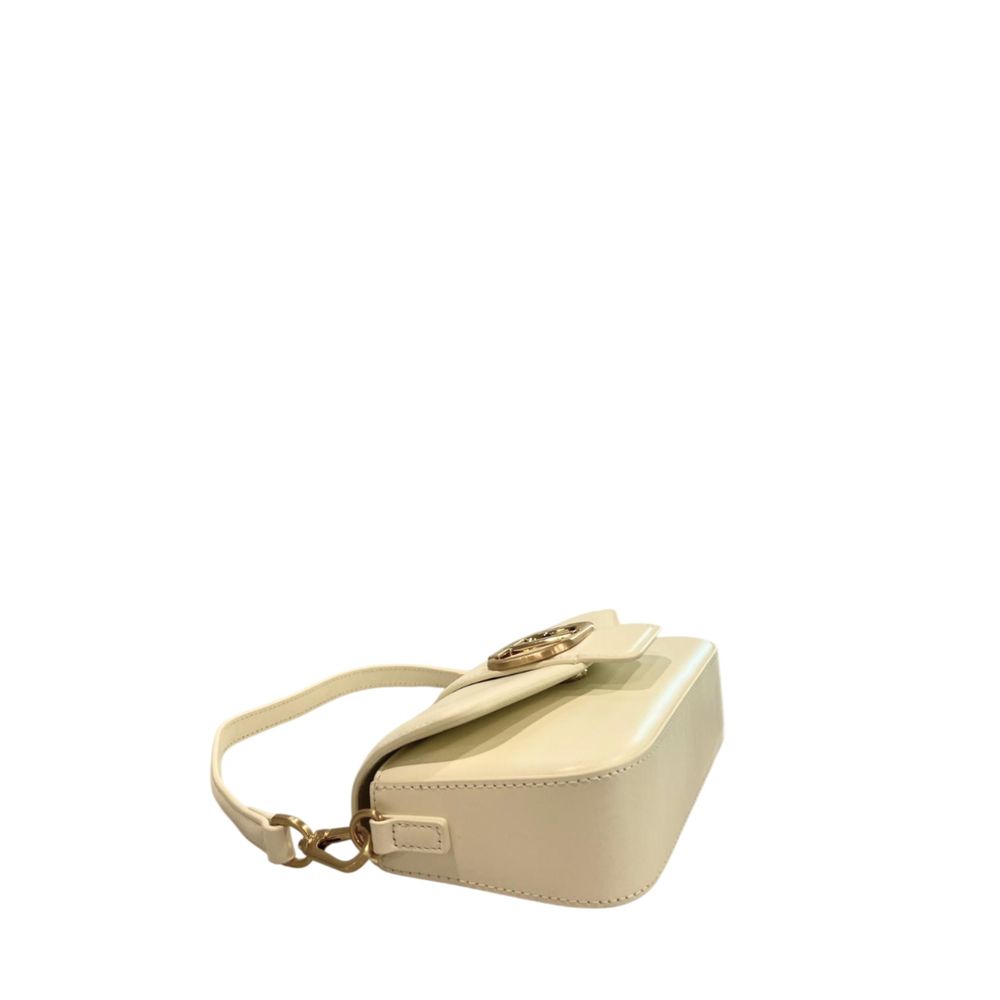 Twinset Weiße Clutch aus Polyethylen