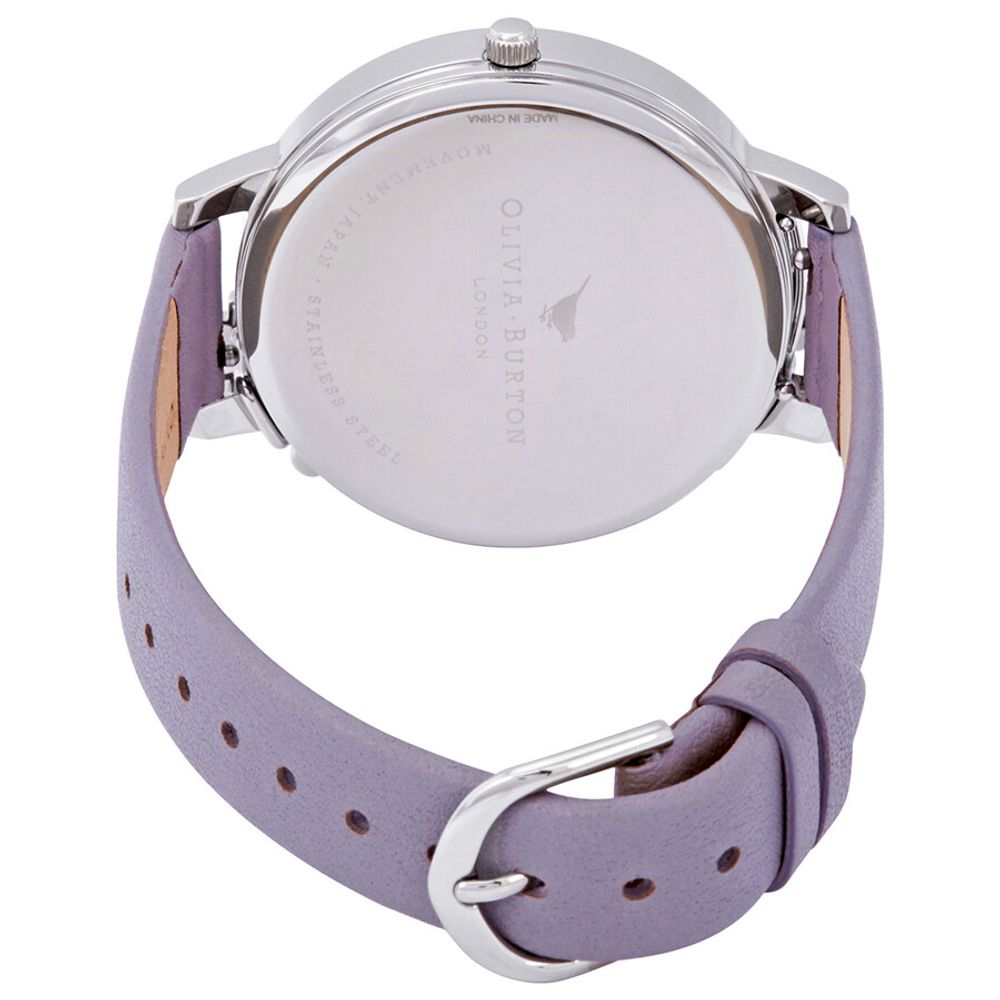 Olivia Burton Lila Faux Leather Dress Watch