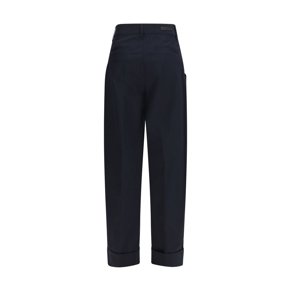 Jacob Cohen Blaue Baumwollhose im Casual-Look