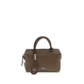 Max Mara Braune Kalbsleder Bos Taurus Handtasche