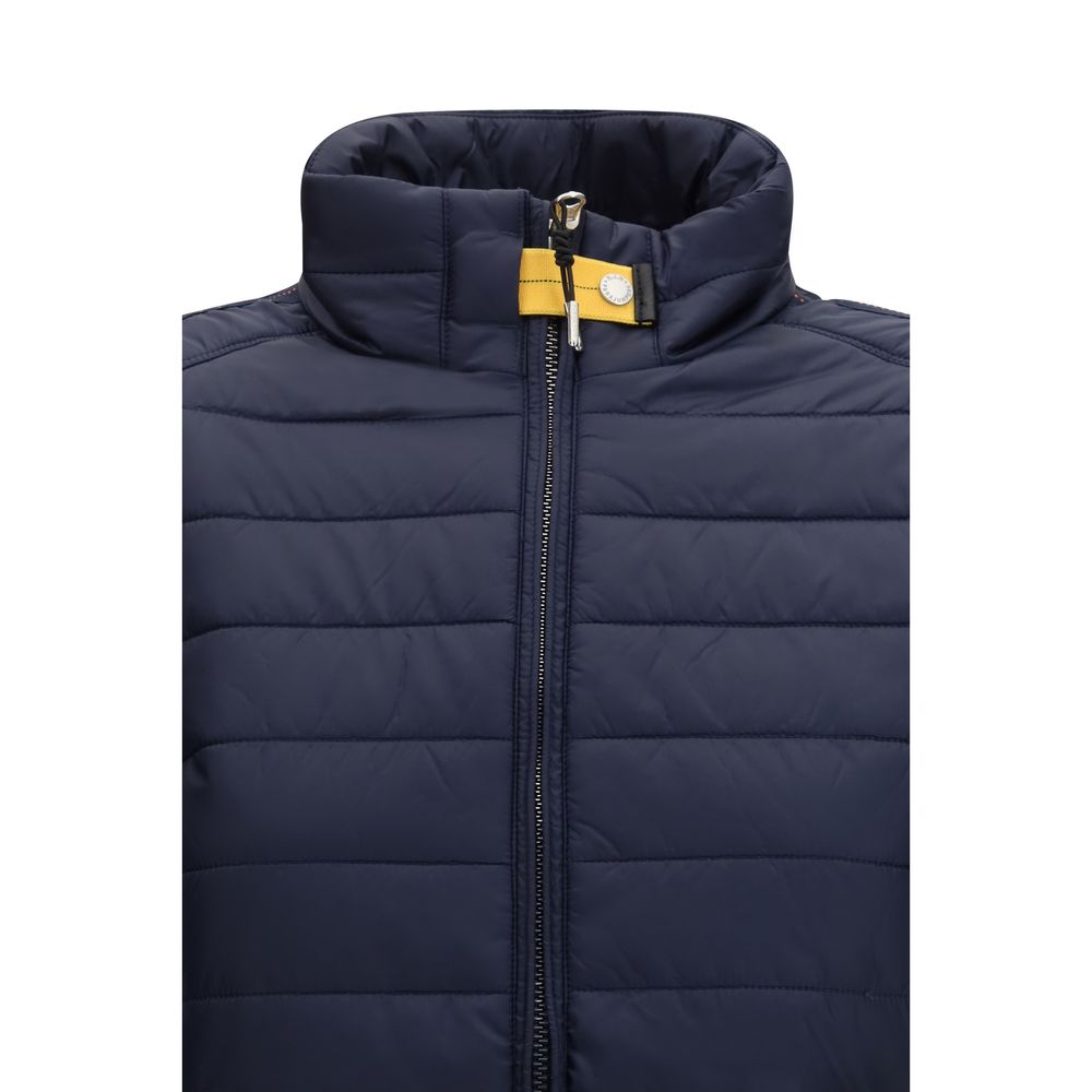 Parajumpers Blaue Shell-Jacke aus Polyamid