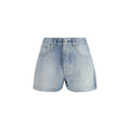 Off-White Blaue Jeans-Shorts