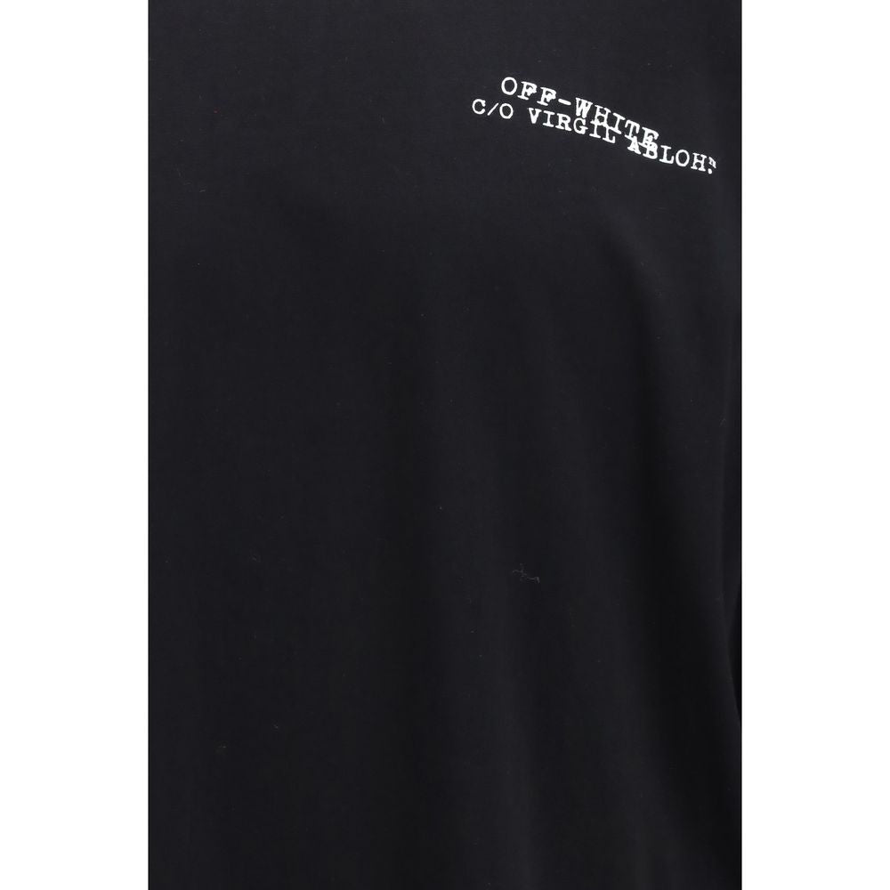 Off-White Schwarzer Baumwoll-Sportswear-Artikel