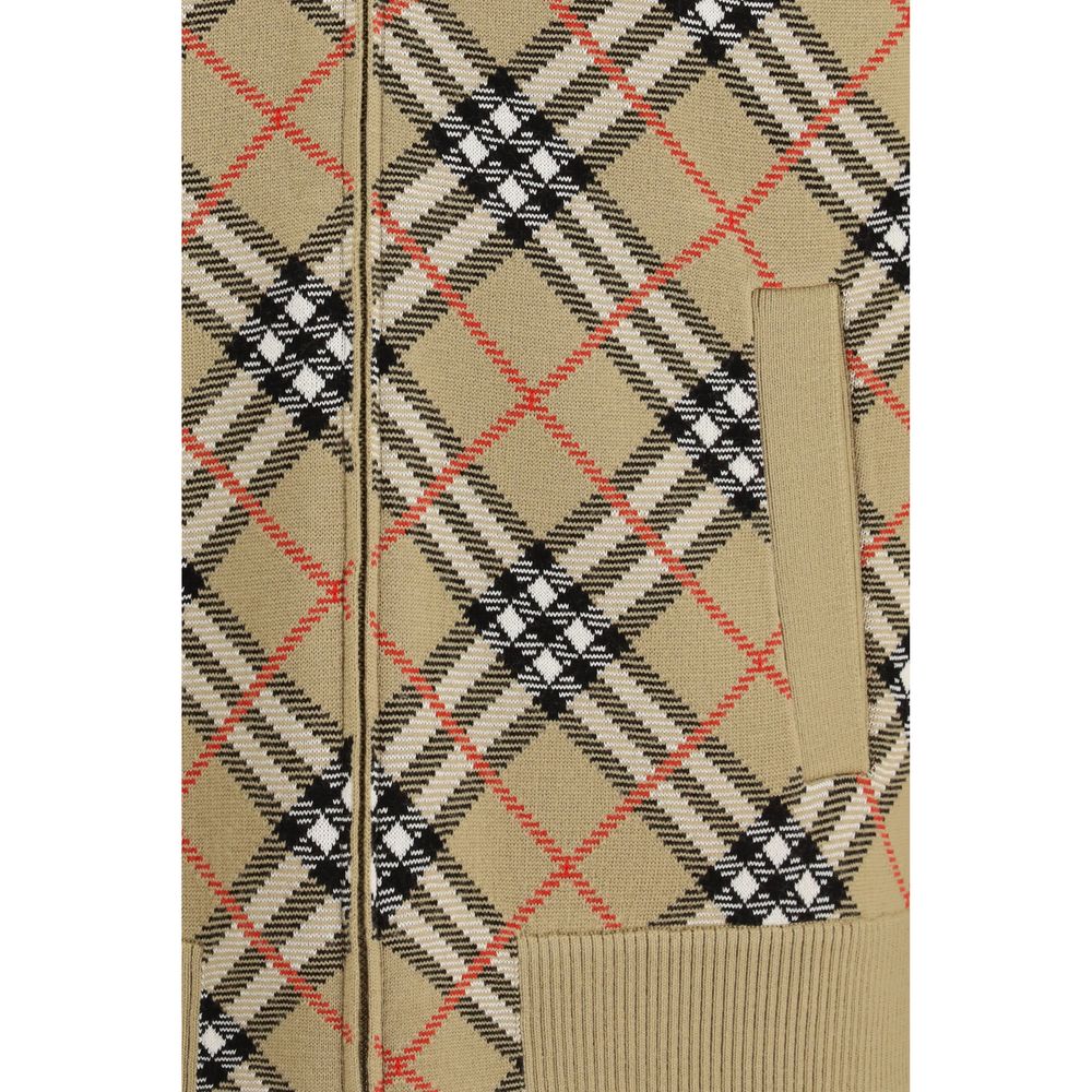 Burberry Beige Woll-Bomberjacke