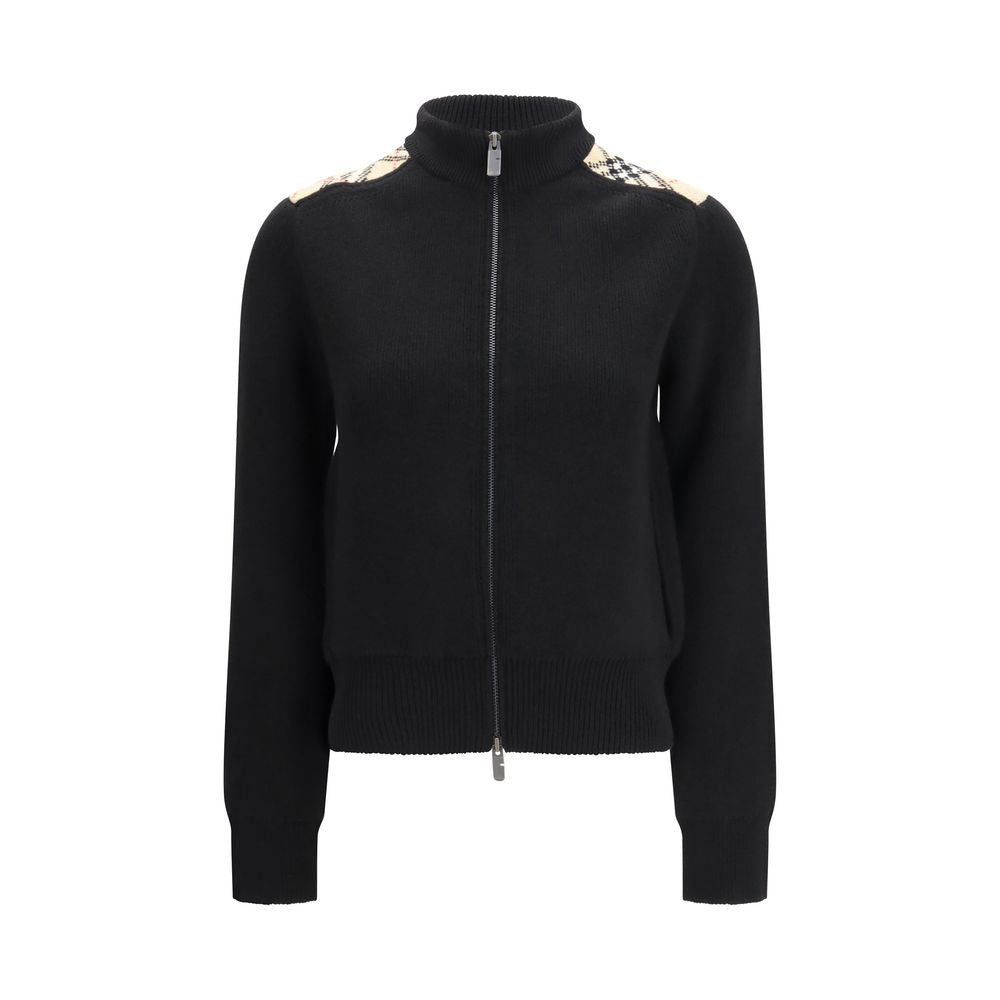 Burberry Schwarzer Wollcardigan