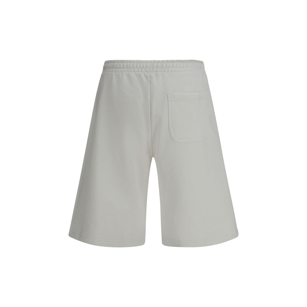 Diesel Weiße Baumwoll-Bermudashorts