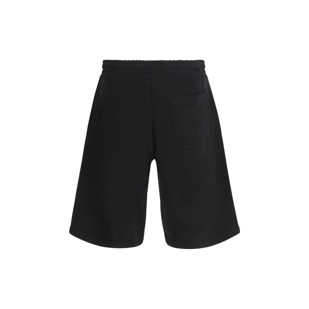 Diesel Schwarze Baumwoll-Bermudashorts