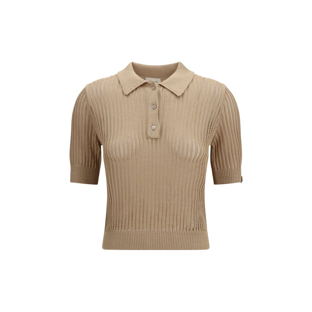 Jacob Cohen Beige Baumwoll-Poloshirt