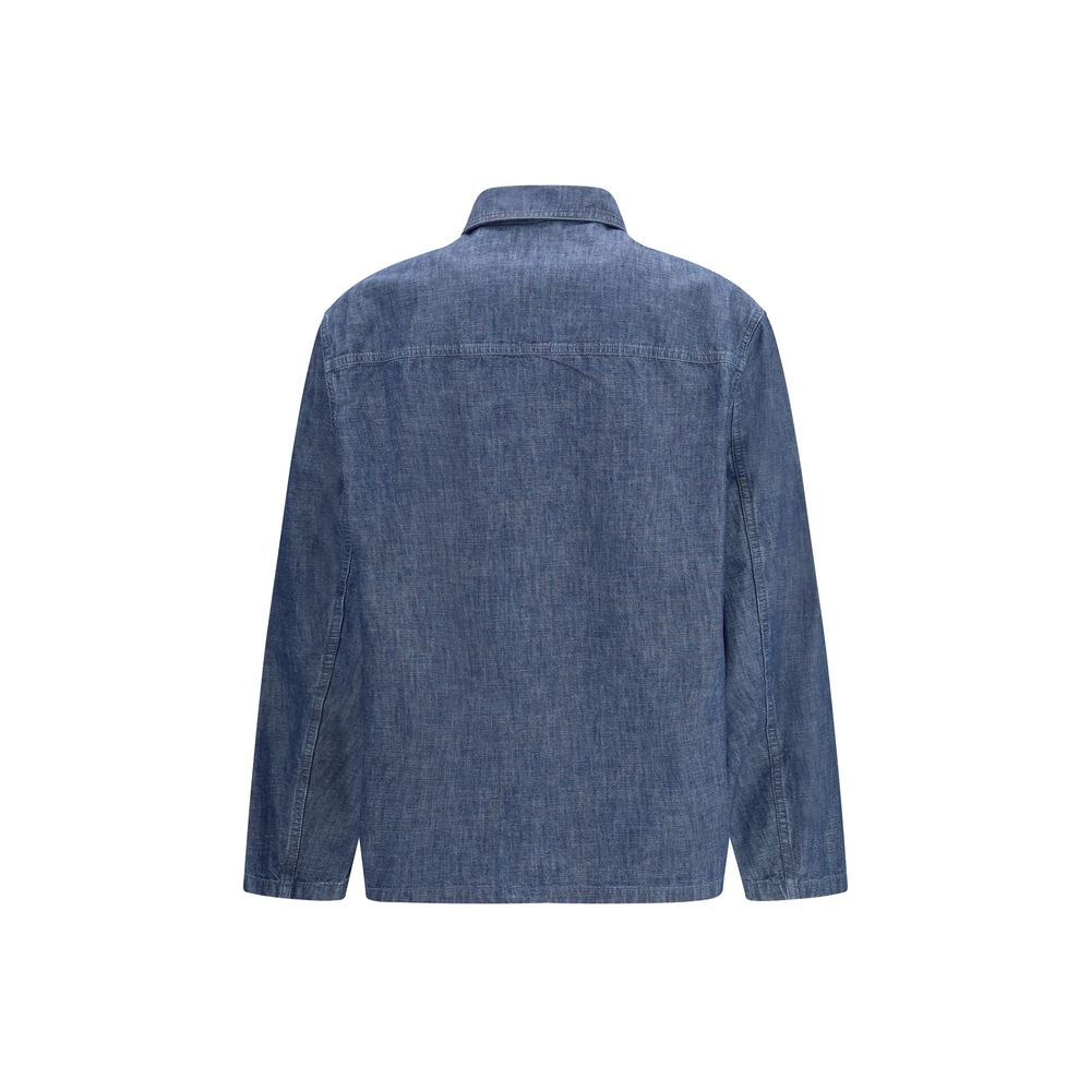 Jil Sander Blaue Baumwoll-Denimjacke