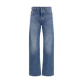 Jacob Cohen Blue Straight-Cut Cotton Jeans