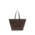 Brunello Cucinelli Braune Kalbsleder Bos Taurus Schultertasche