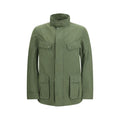 Barbour International Zweifarbiger Baumwollmantel