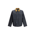 Barbour Blauer Baumwollmantel