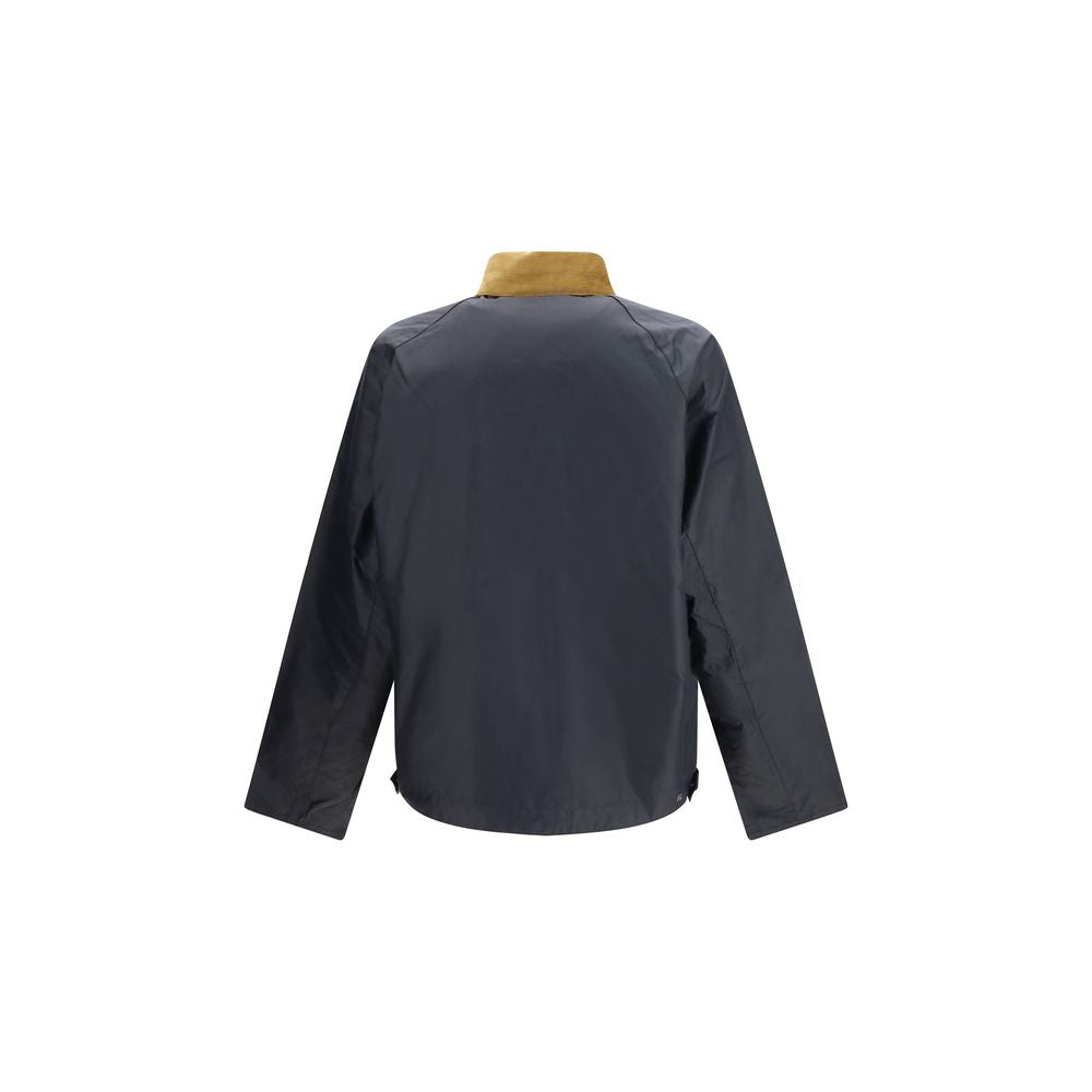 Barbour Blauer Baumwollmantel
