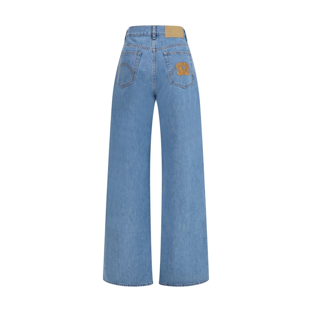 Blazé Milano Blue Cotton Denim Jeans