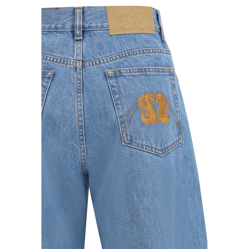 Blazé Milano Blue Cotton Denim Jeans