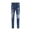 Dsquared² Blue Slim Fit Cotton Jeans