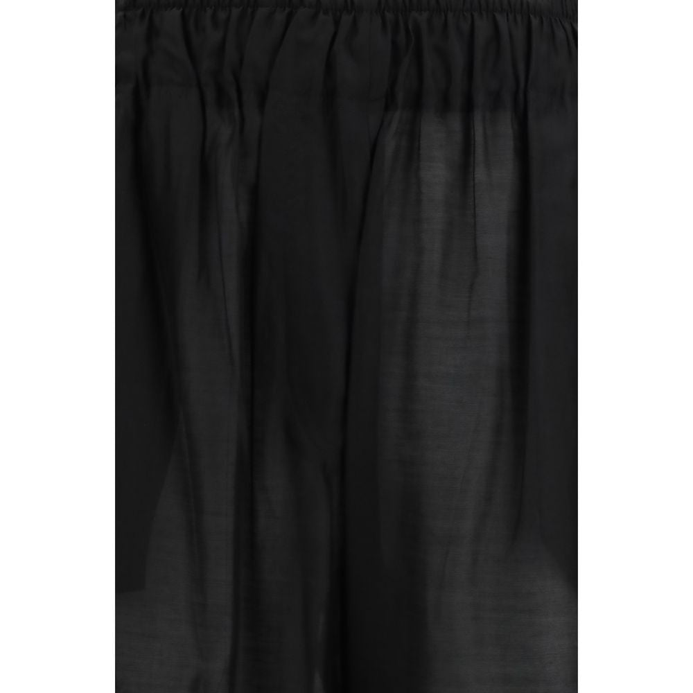 The Latest Schwarze Lyocell Freizeithose