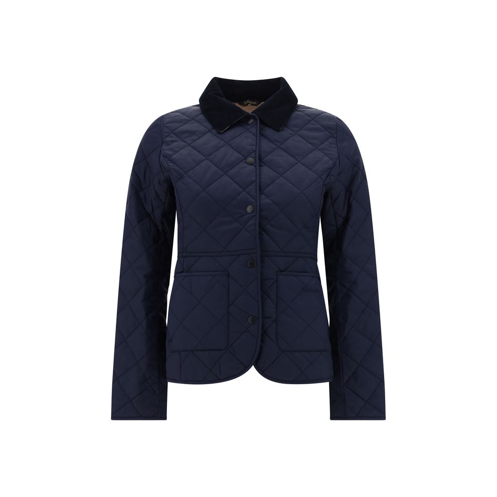 Barbour Blue Wool Coat