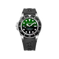 Bobroff Black Rubber Sports Watch