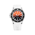 Bobroff White Rubber Sports Watch