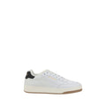 Saint Laurent Weiße Low-Top-Sneaker aus Kalbsleder Bos Taurus