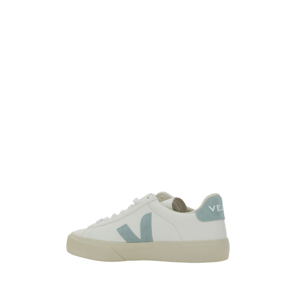 Veja Weiße Bos Taurus Kalbsleder Athletic Sneaker