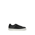 Ferragamo Black Bos Taurus Calfskin Low-Top Sneakers