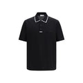 Ferragamo Schwarzes Baumwoll-Poloshirt
