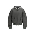 Balenciaga Grey Cotton Bomber