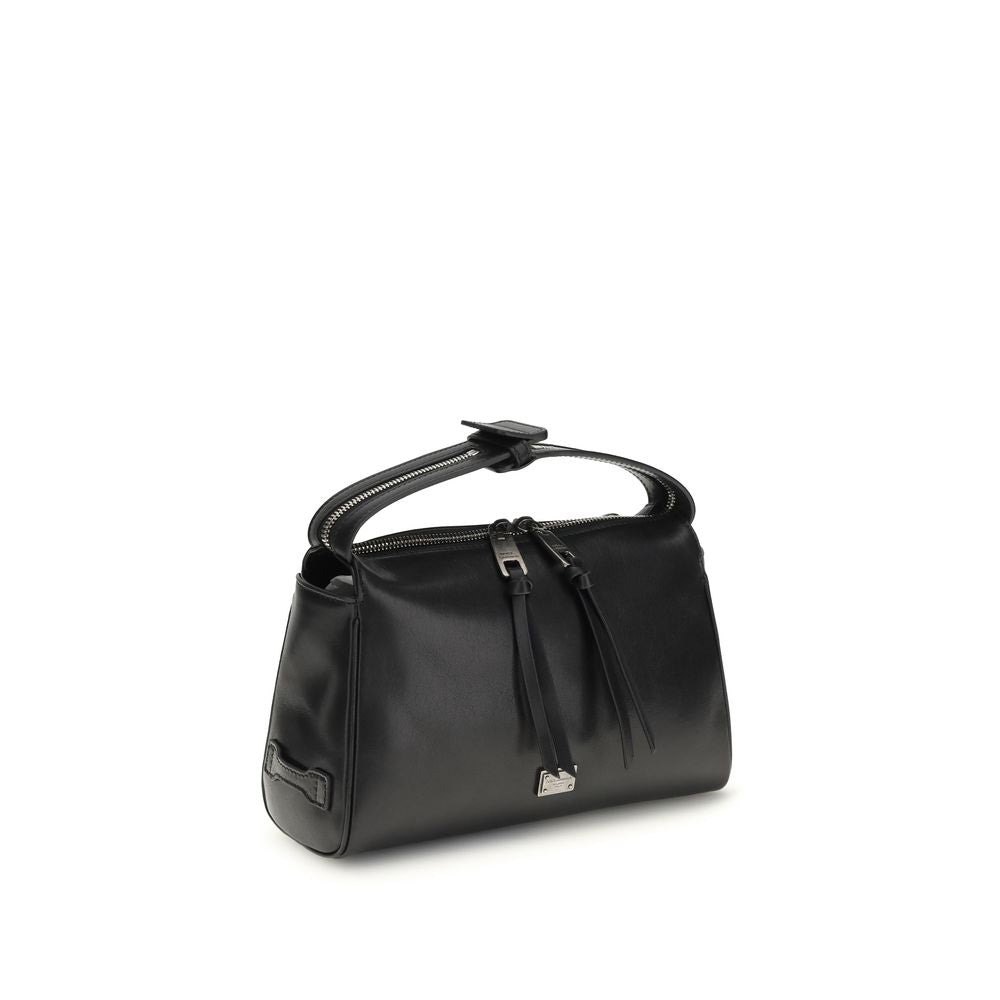 Dolce & Gabbana Black Calfskin Bos Taurus Handbag