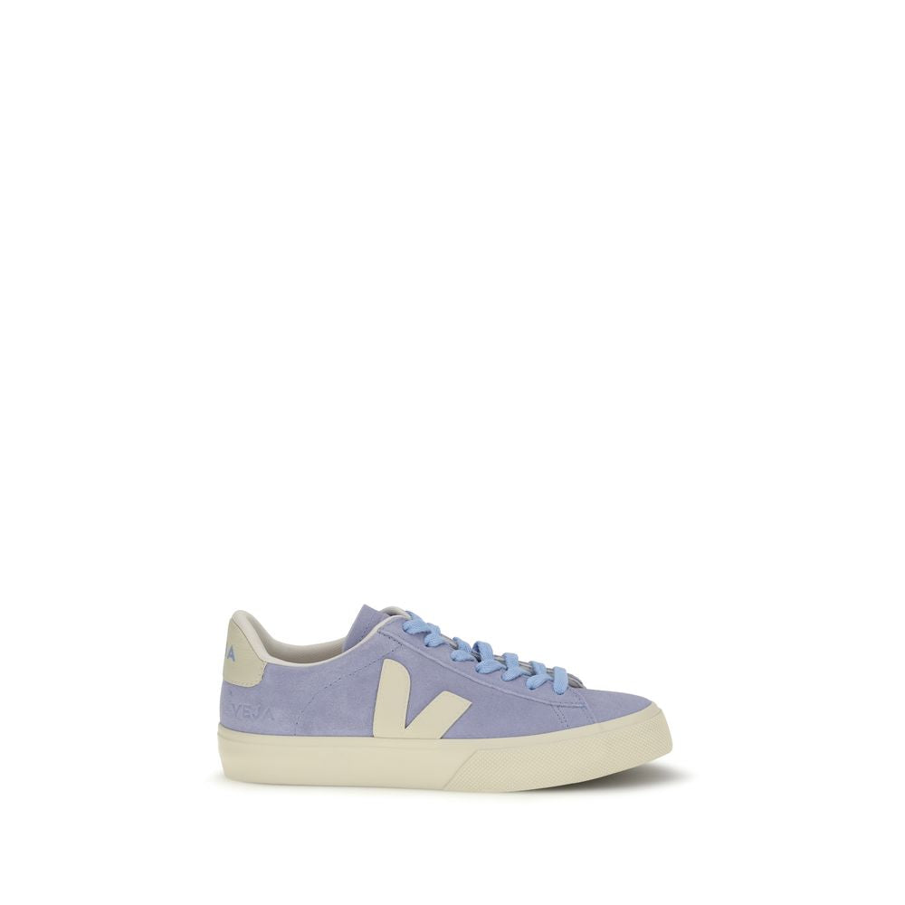 Veja Sneakers in blue calf leather Bos Taurus, low-top