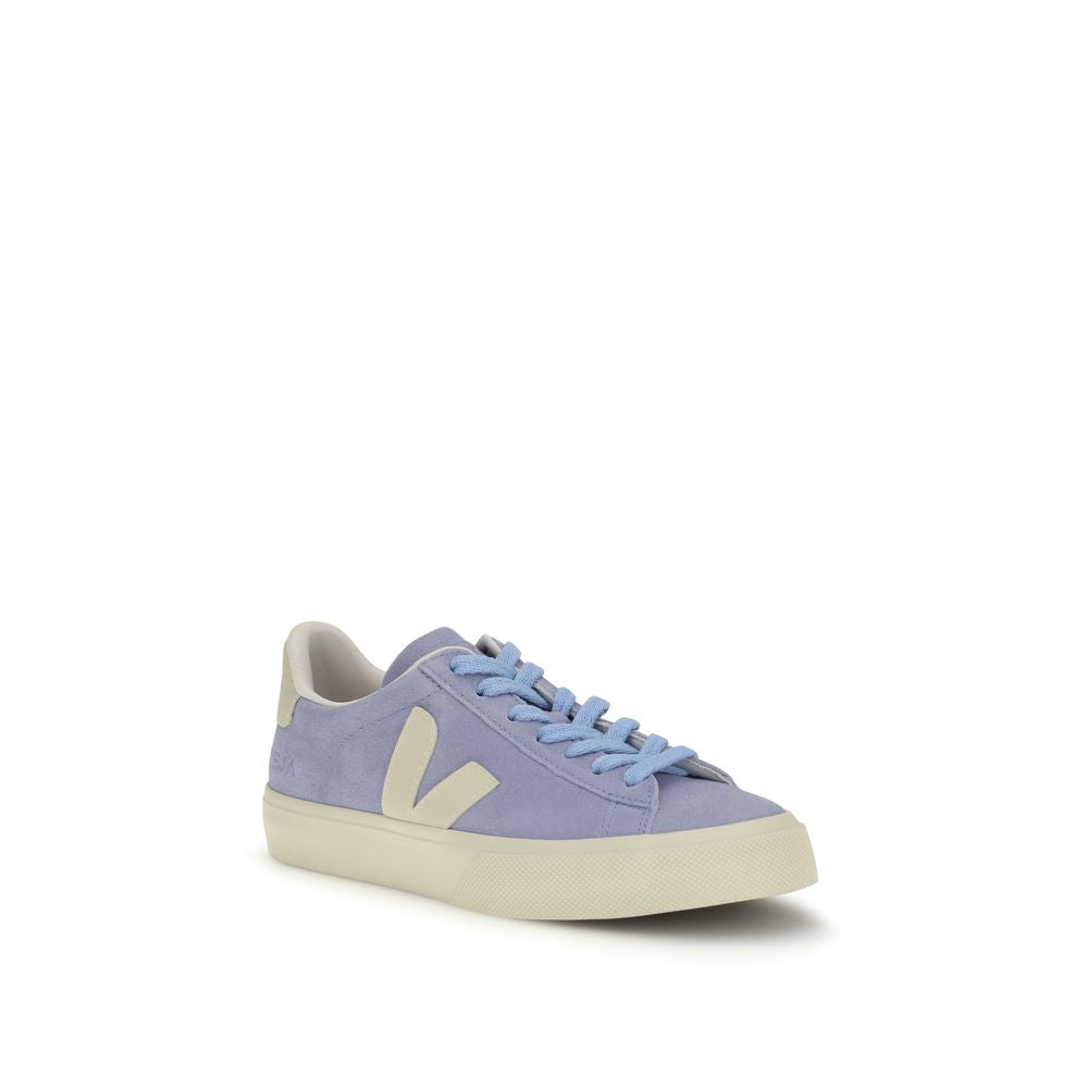 Veja Sneakers in blue calf leather Bos Taurus, low-top