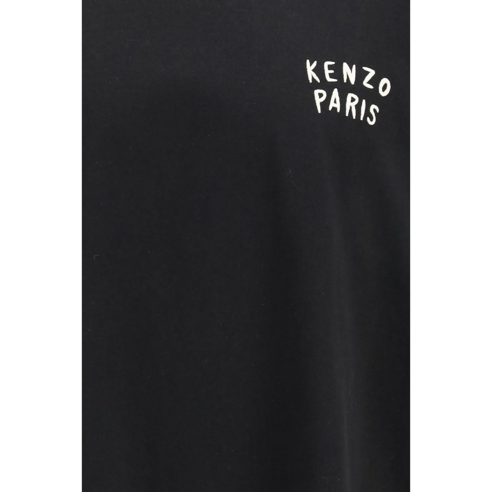 Kenzo Schwarzes Baumwoll-T-Shirt
