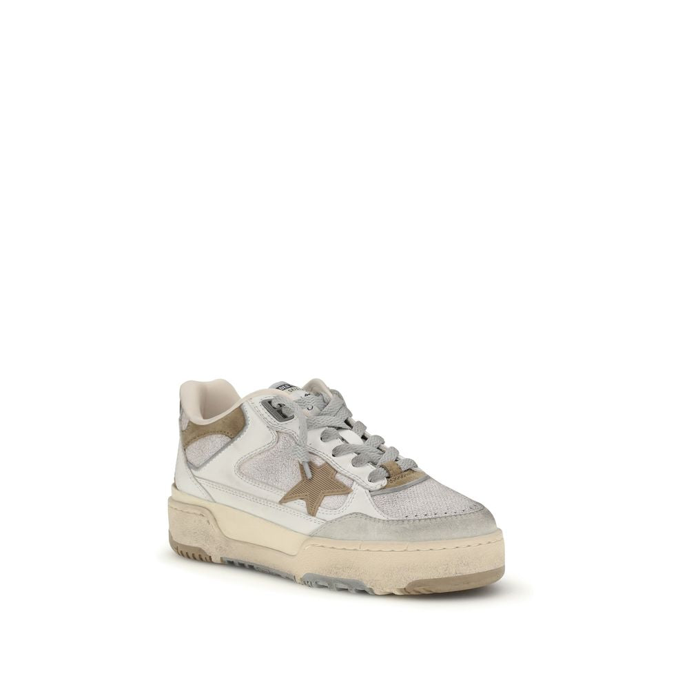 Golden Goose Weiße Kalbsleder Bos Taurus Chunky Sneaker